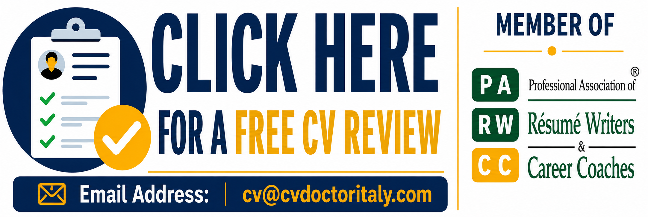The CV Doctor Italy - Free CV Review